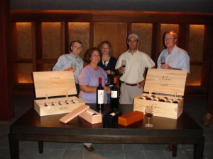 our tasting at Altair