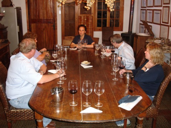 our tasting at Casa Silva