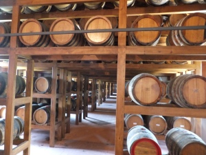 Avignonesi barrel room for vin santo