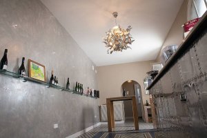 the tasting room at Rene Geoffroy