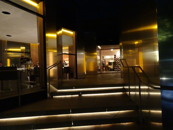 the entrance to Steirereck 