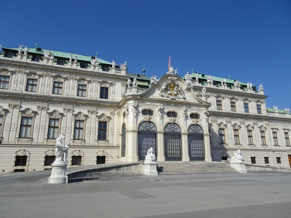 Walking Tour of Vienna - the Belvedere